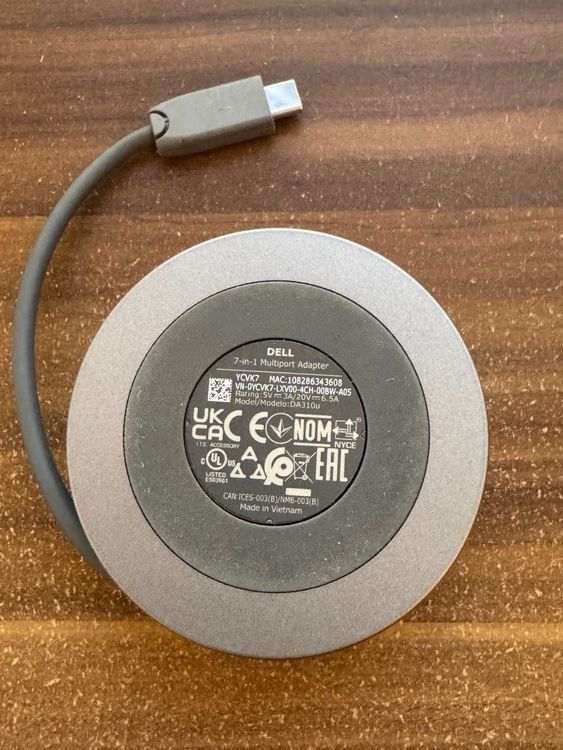 Dell Unità & Adattatore: Dell / PC / Hardware / USB-C Multiport / Adapter – Usato da Rolle venduto da abbesses 1