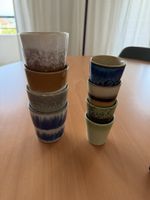 Lot de 8 tasses en céramique HK living