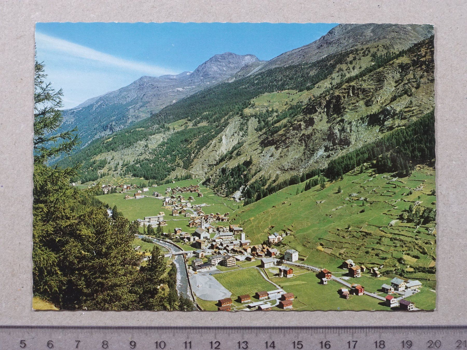 Ansichtskarten: Saas-Grund – Gebraucht aus Lenzburg von fh1