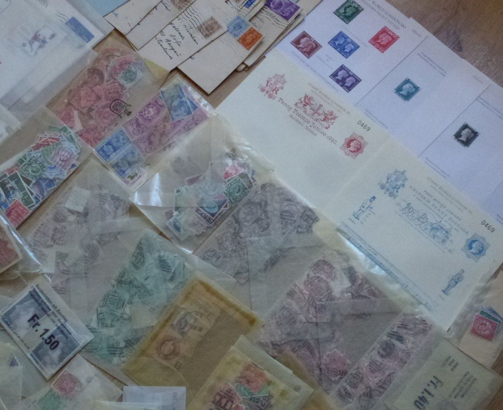 Alle Briefmarken: Dupletten Sammlung aus England ab uralt – Gebraucht aus Walkringen von Casablanca777 8