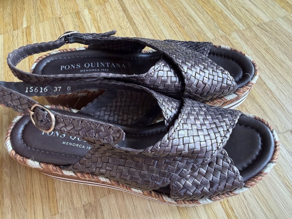 Pons Quintana Damenschuhe: Pons Quintana Leather Sandals Size 37, New – Neu (gemäss Beschreibung) aus Brugg AG von Winter789 2