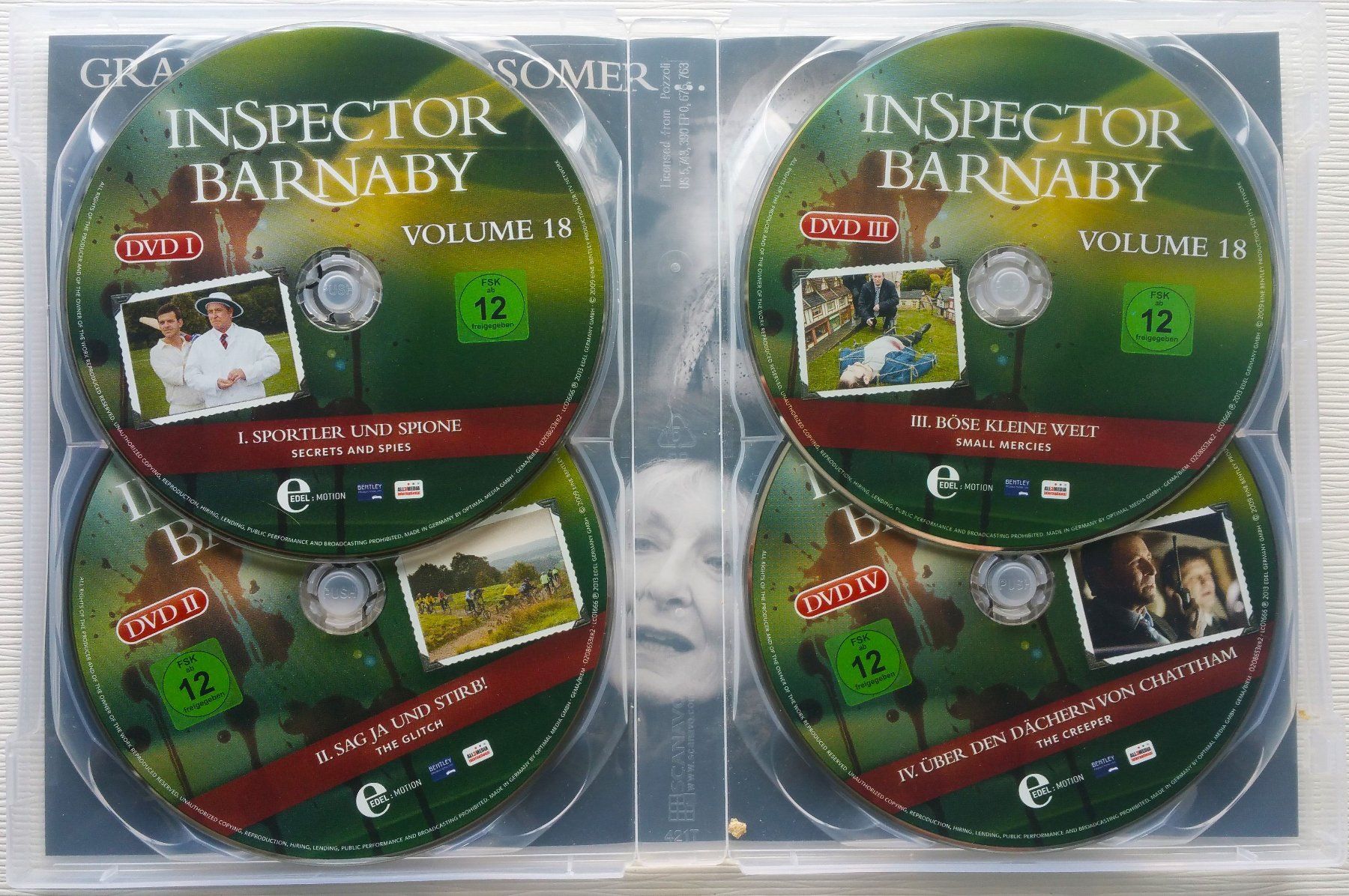Tutti i DVDs: 4x DVD: Inspector Barnaby - Volume 18 – Usato da Oberriet SG venduto da Manick 1