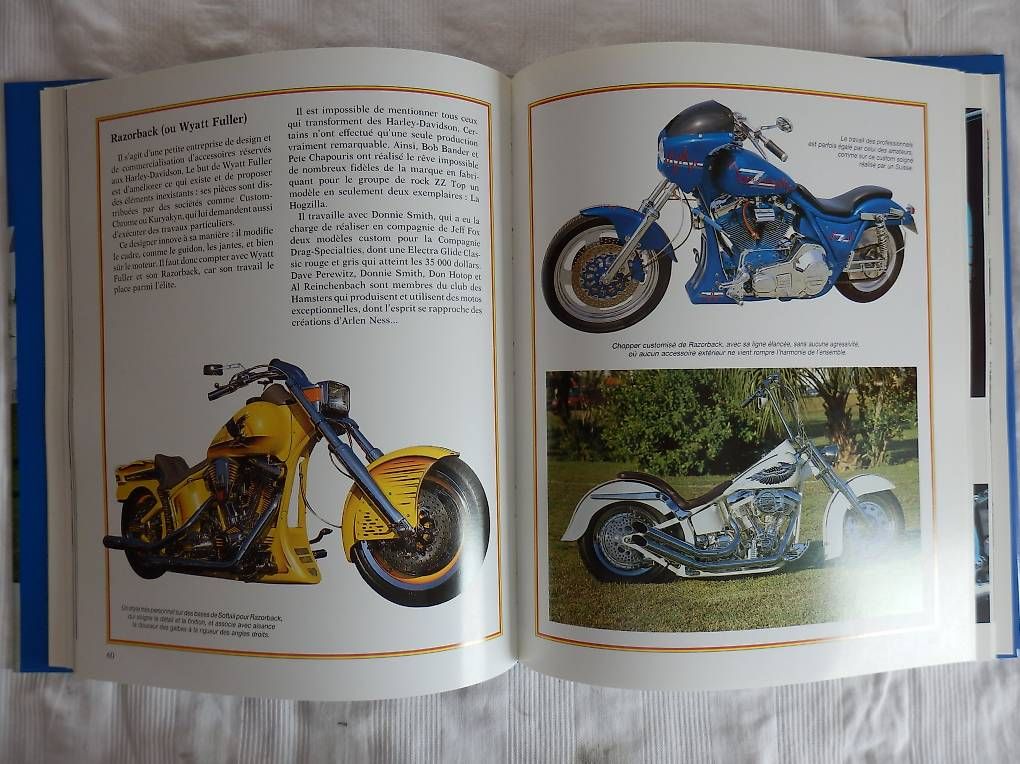 Libri: Livre Harley Davidson " Les plus belles H.D. " – Usato da Hauterive NE venduto da Davidsonson 3