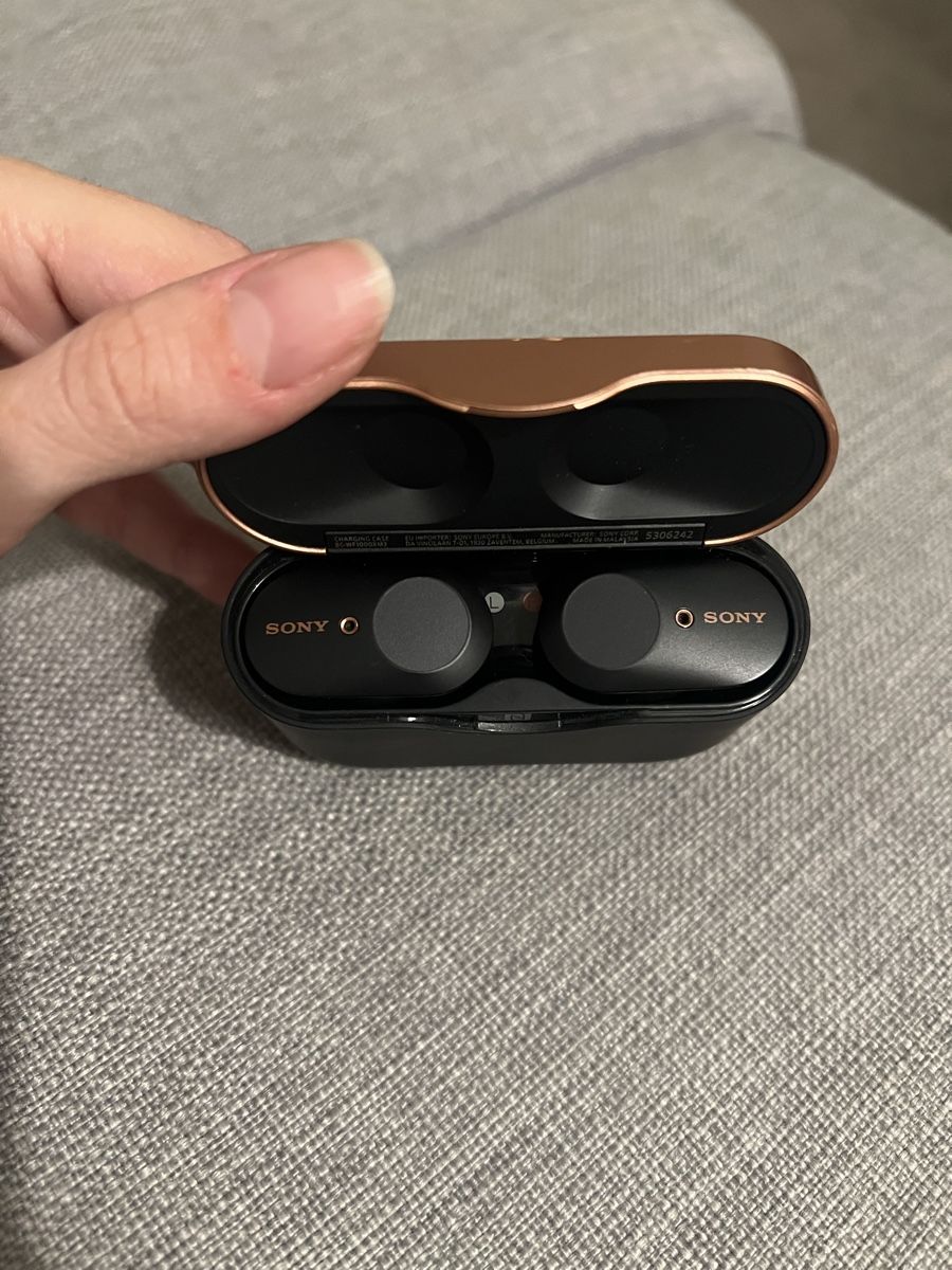 Sony Kopfhörer: Sony WF 1000XM3 Bluetooth – Gebraucht aus Genève von Ainoherr 1