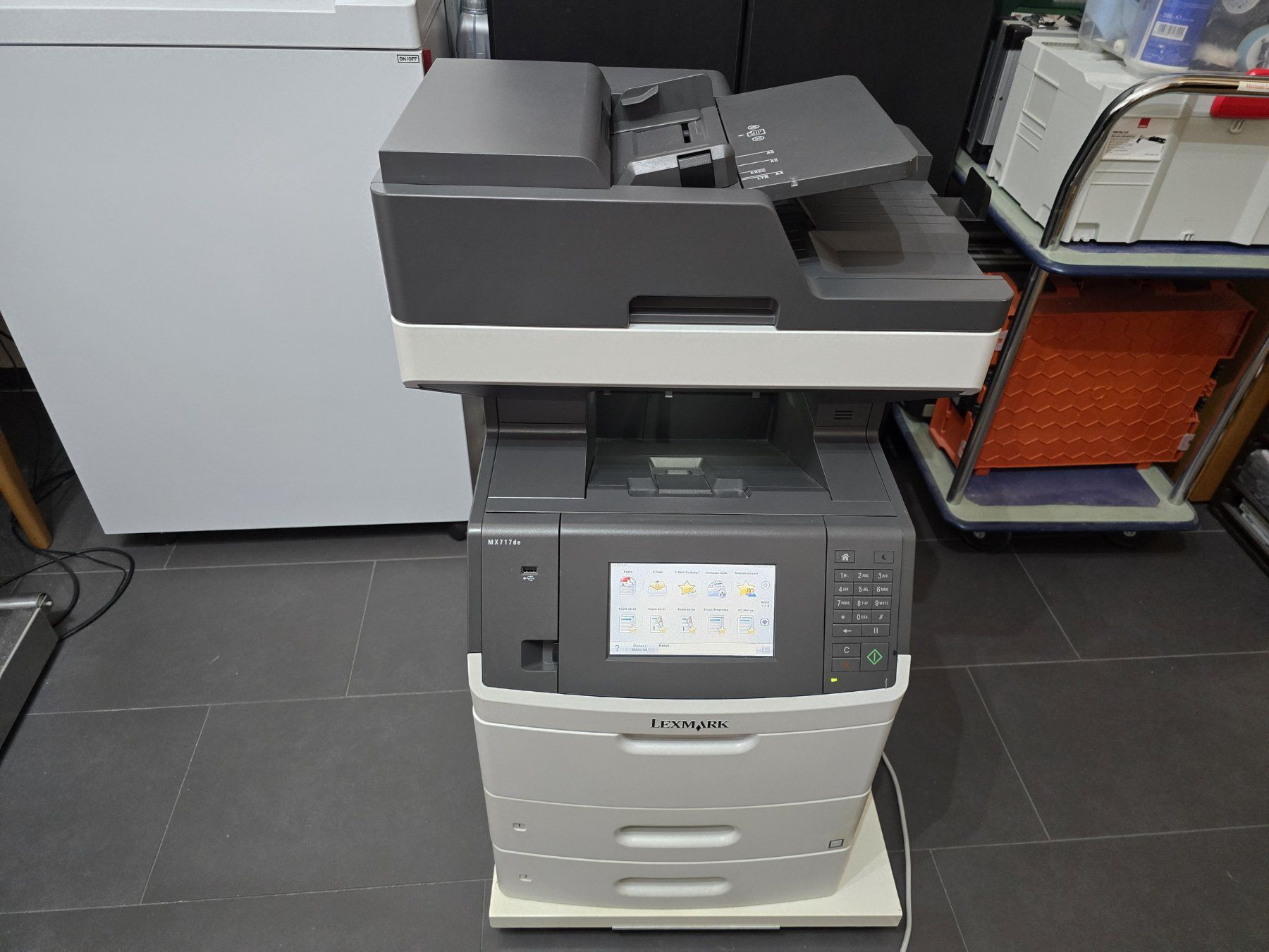 Lexmark Imprimantes: Multifunktions-Drucker S/W Lexmark MX717de mit top Scanner – D'occasion à Safenwil par gudda