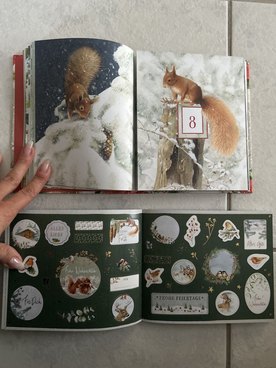 Bücher: Buch Weihnacht Und Stickerheft – Neu (gemäss Beschreibung) aus Lostorf von Venice16 1