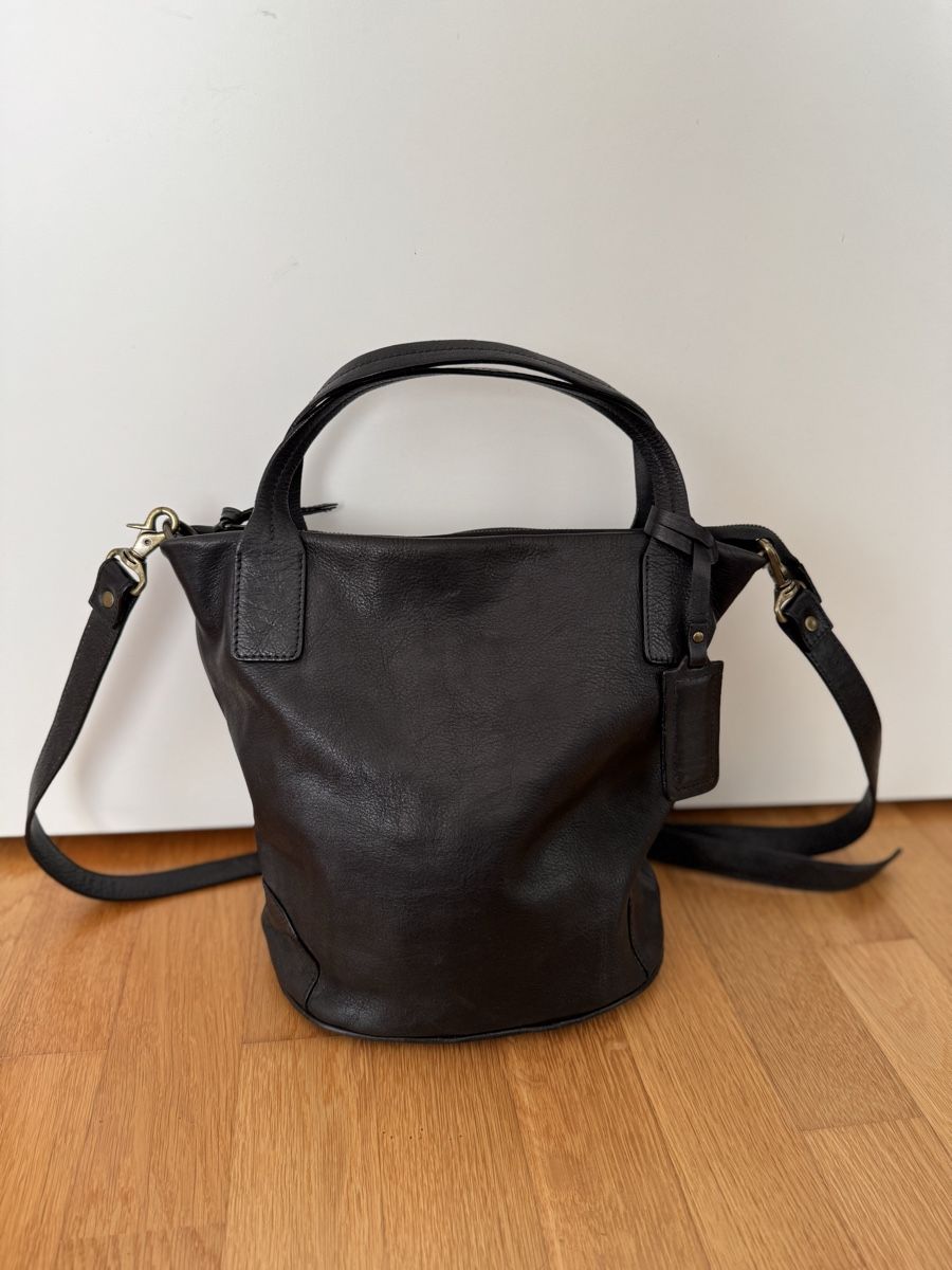 Taschen für Damen: Jinger Jack Ledertasche - Totebag schwarz – Gebraucht aus St.Gallen von Isnisodo 2