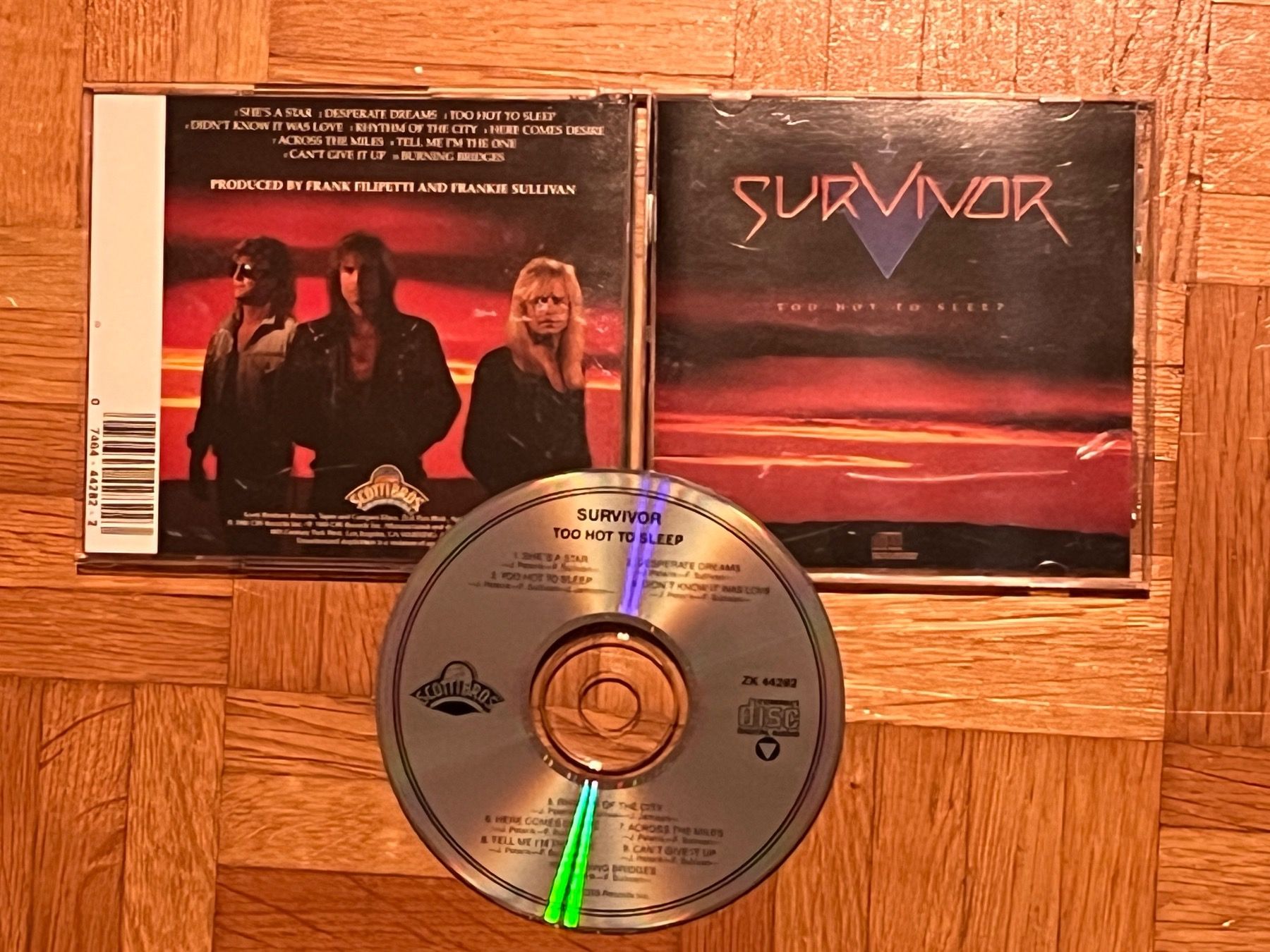 CDs: SURVIVOR - Too Hot To Sleep - CD – D'occasion à Riehen par han_82q8