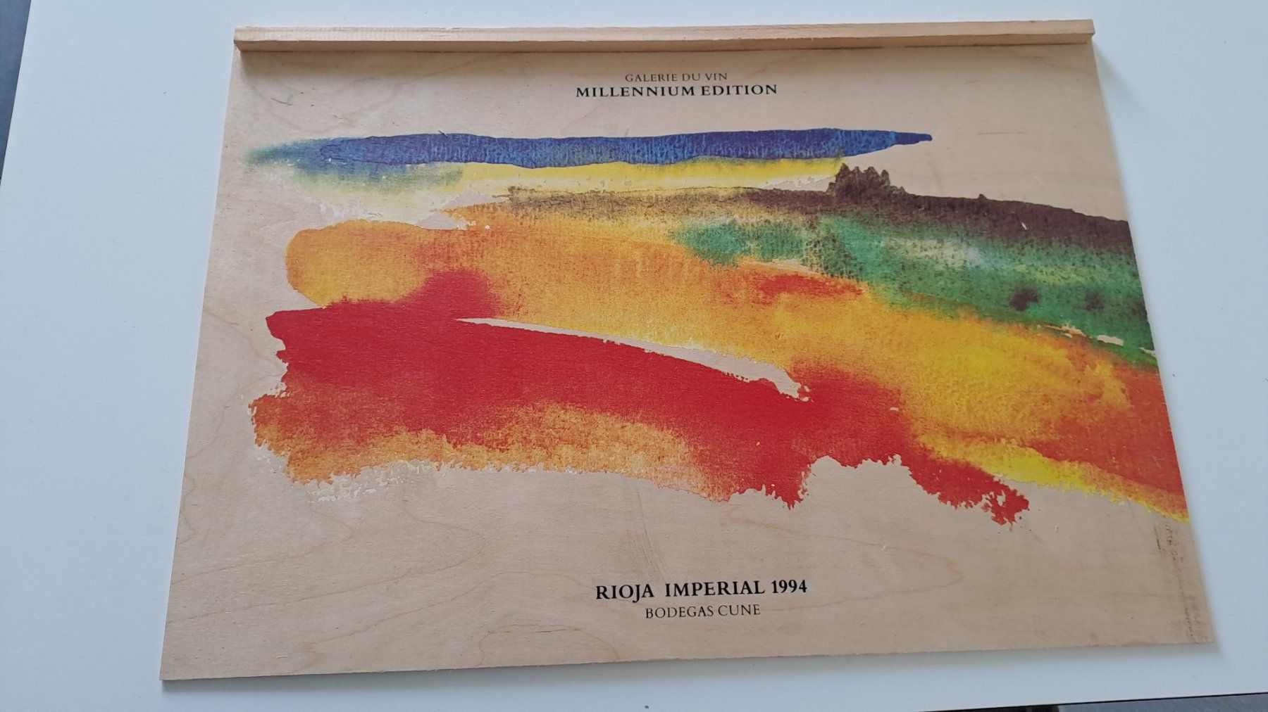 Articoli in legno: 6 Millenium Edition Weinkistendeckel – Usato da Basel venduto da RitaFO102 3