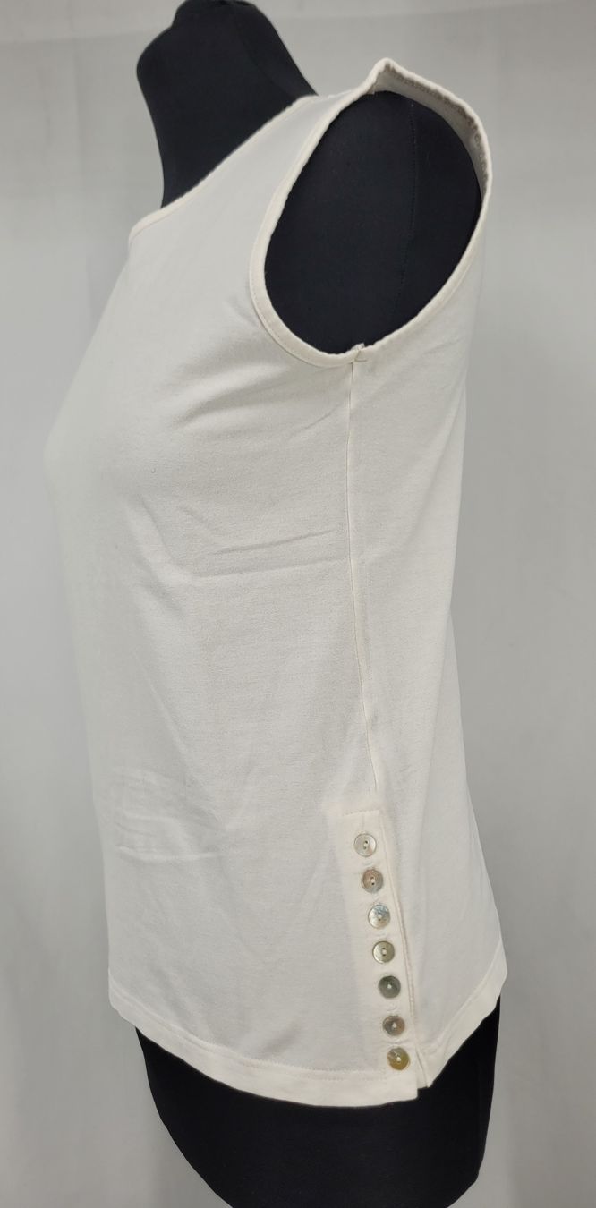 Tops: FIRST YOU Top Blanc S – D'occasion à Lausanne par PlusValue_Lausanne 2