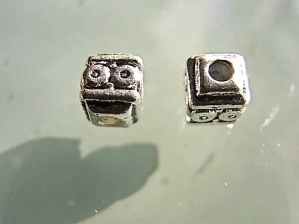 Perle (finte): 3 Metallperlen mit Ringel  5mm – Nuovo (secondo la descrizione) da Alpnachstad venduto da perlengaby
