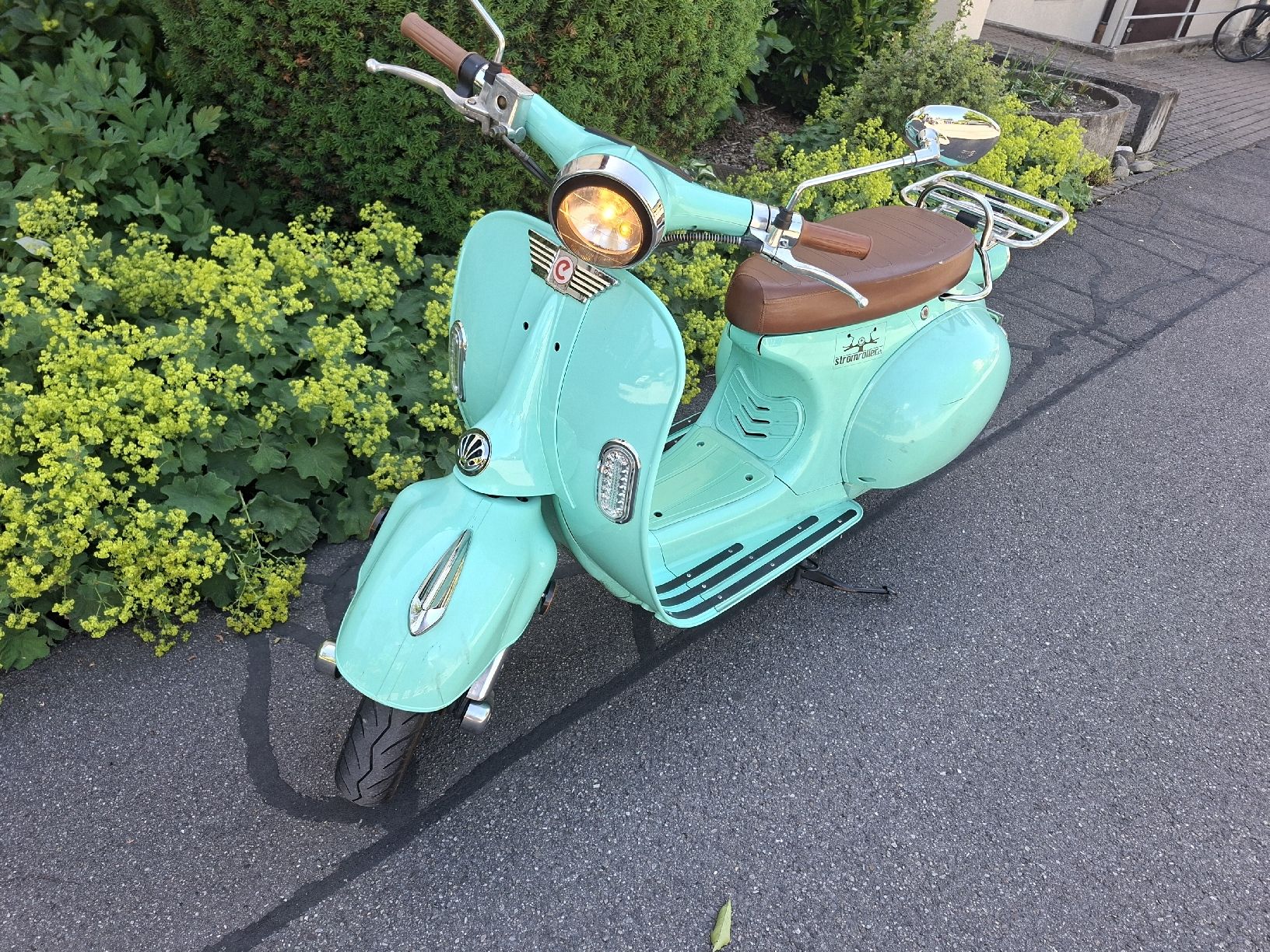 Scooter: Emco Nova Stromer Roller, gruen, top Zustand – Usato da Ostermundigen venduto da Ismett