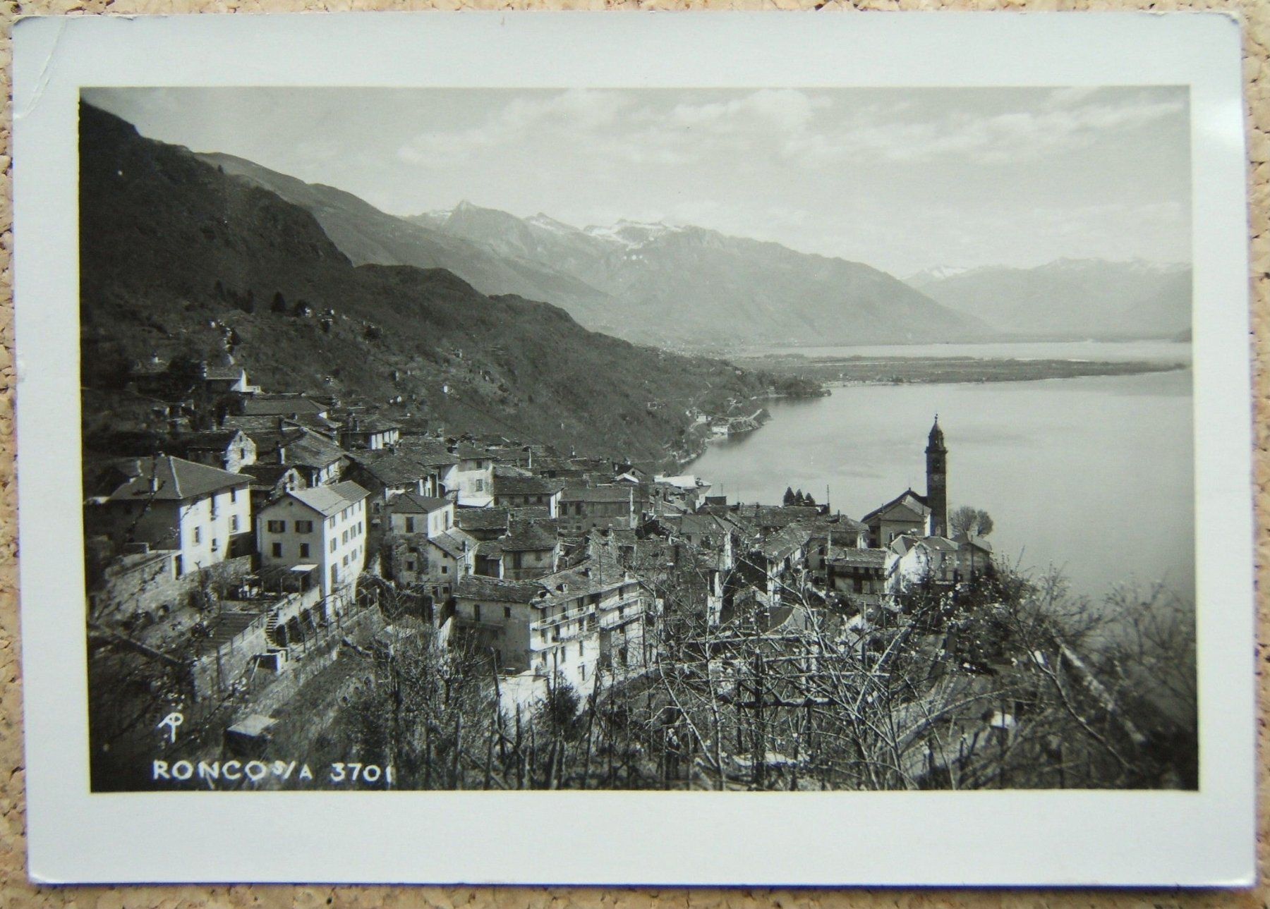 Ansichtskarten: FOTO-AK RONCO S/A 1937 – Gebraucht aus Brunnen von Nonne04