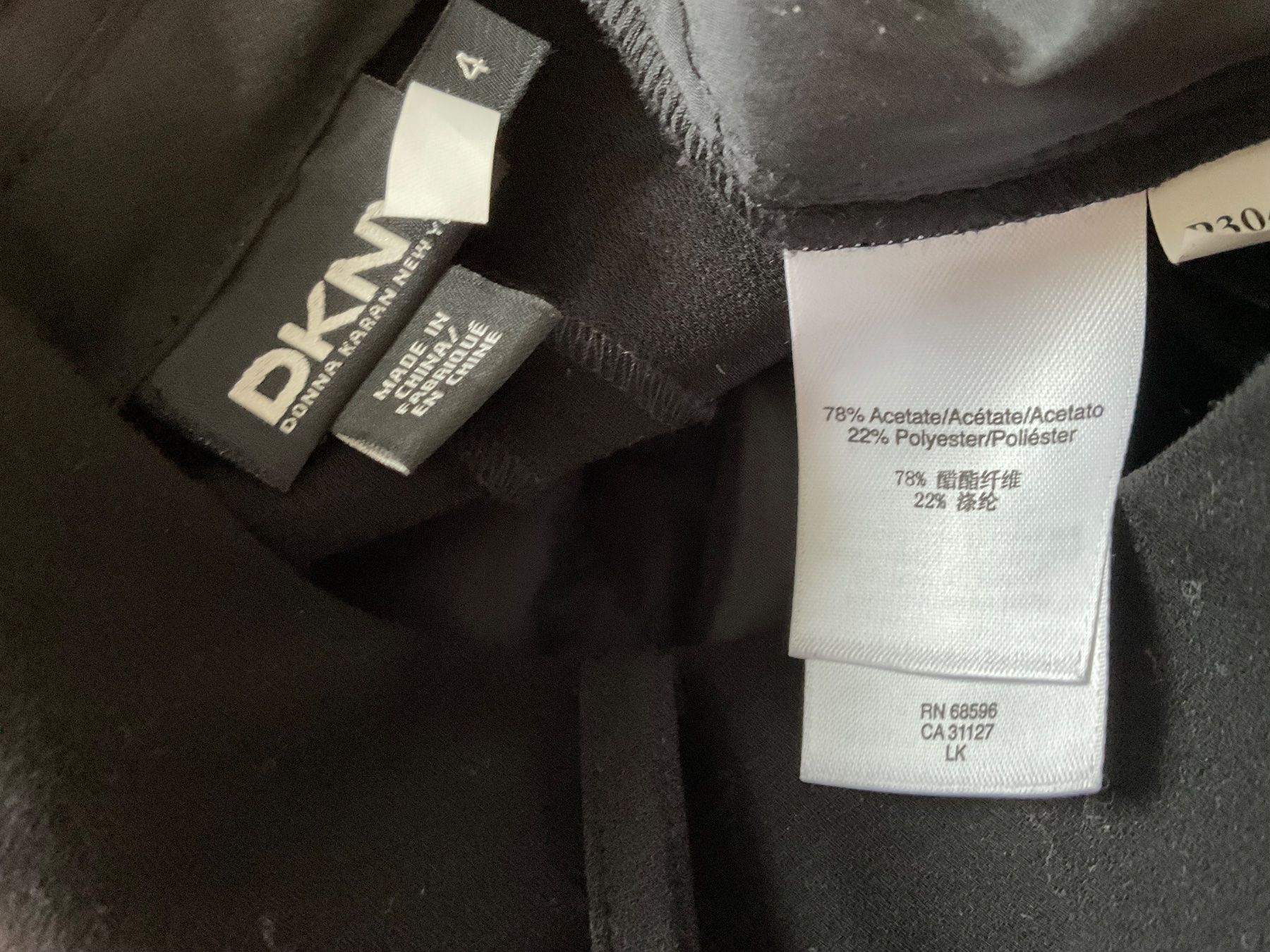 DKNY Pantaloni: DKNY schöne Hose Gr 38 schwarz – Usato da Urdorf venduto da alda02 7