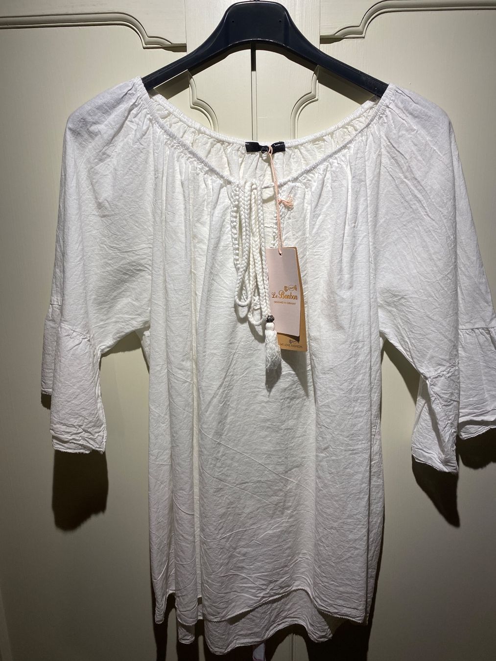 Camicette: BLUSE-VINTAGE-WEISS – Nuovo e nell'imballaggio originale da Meienried venduto da ManuelaBoutique 1