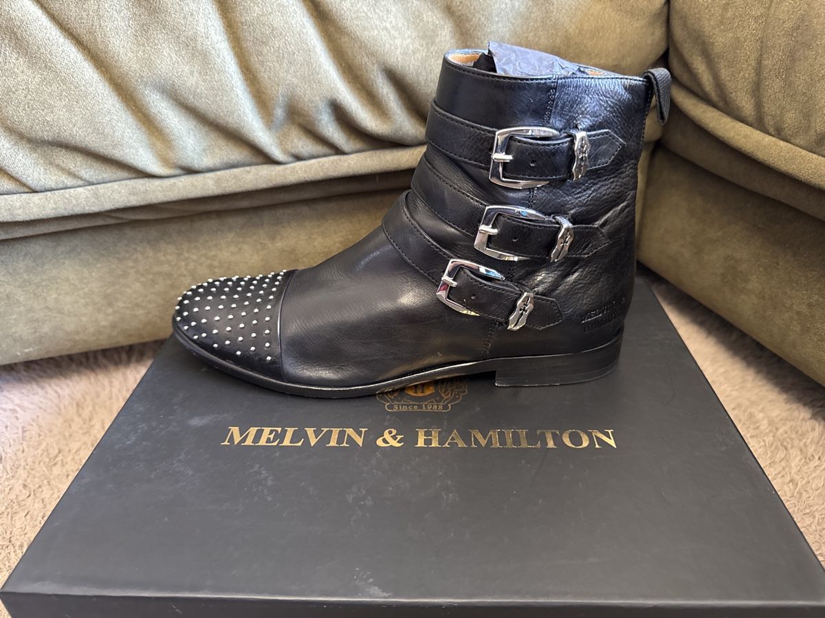 Hamilton Damenschuhe: Melvin & Hamilton Ladies Leather Ankle Boots, Size 39 – Gebraucht aus Berneck von E_ZLK