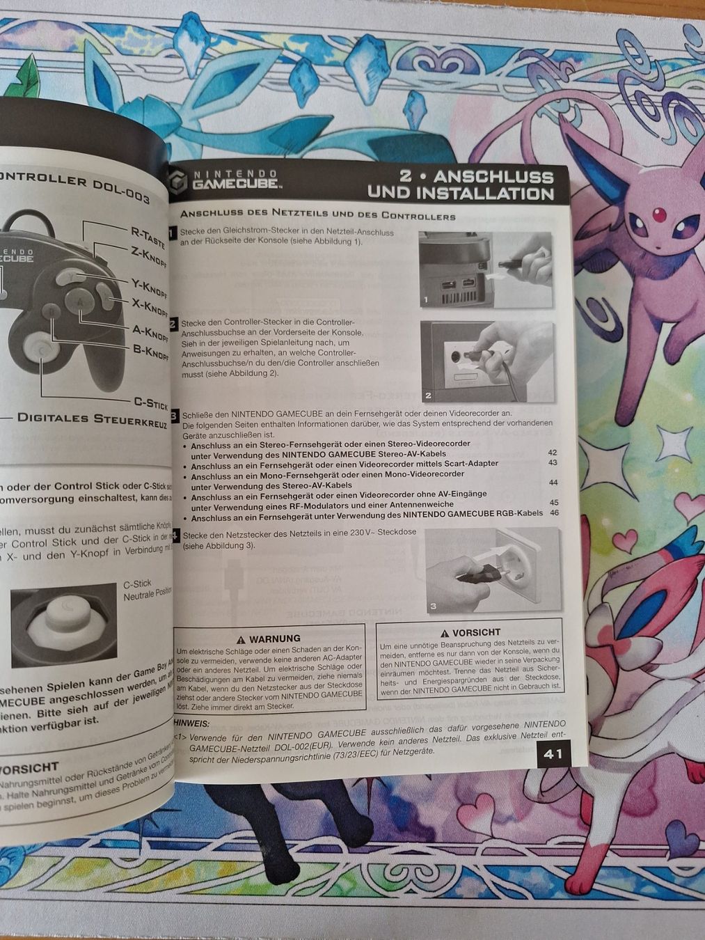 Nintendo Console: Gamecube Konsole Indigo Lila + Controller + Anleitung – Usato da Altstätten SG venduto da GGsGameshop 8