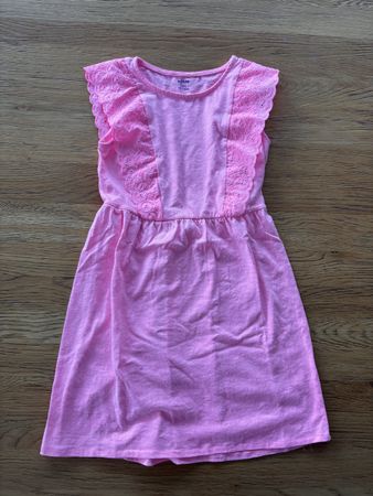 Robe fille rose fluo kiabi 10 ans