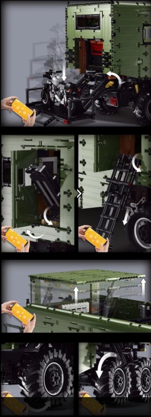 Unimog Baukästen: Technicial - J907 Unimog mit fast 7000 Teilen - ungeöffnet. – Neu und originalverpackt aus Kaltbrunn von simon0731 3