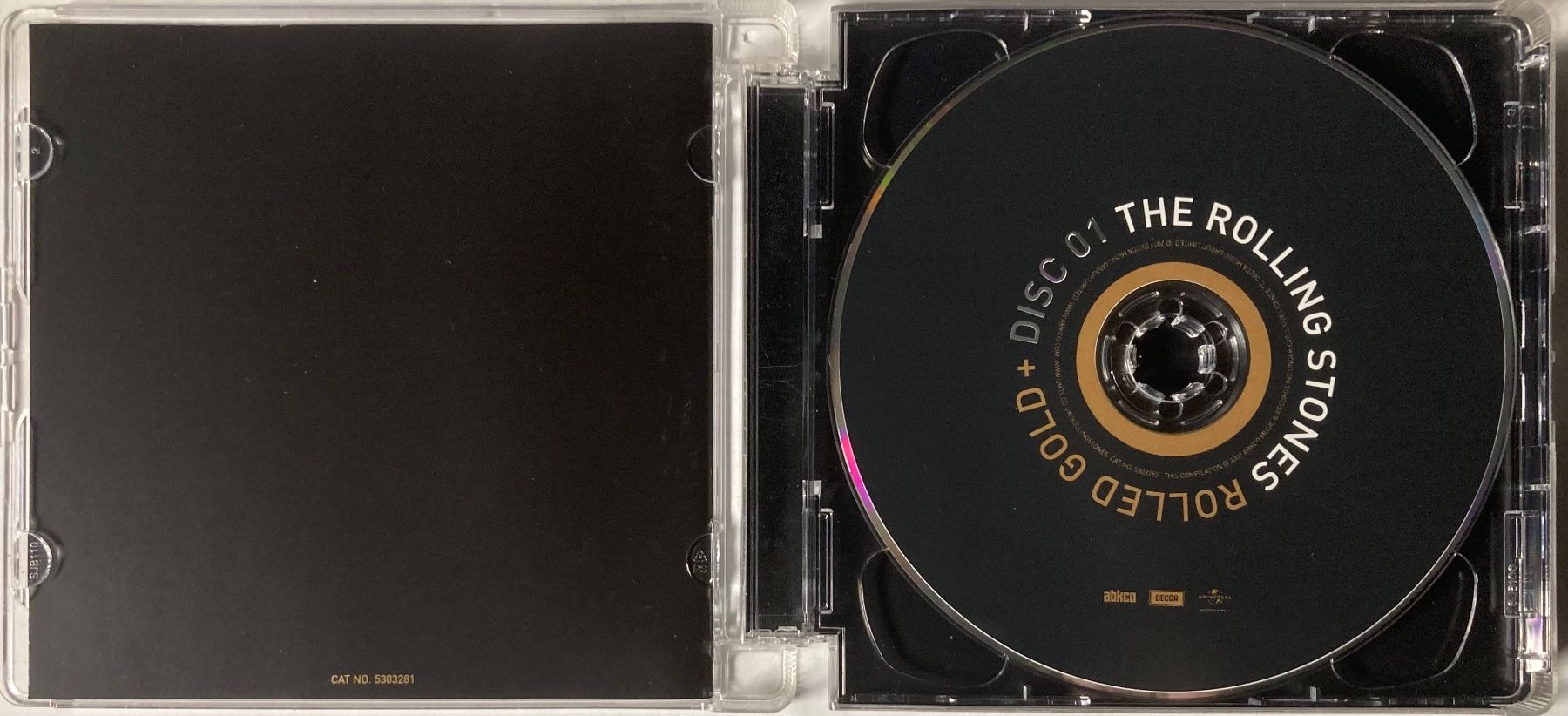 CD: THE ROLLING STONES - ROLLED GOLD + – Usato da Poliez-Pittet venduto da Newtown-Records 2