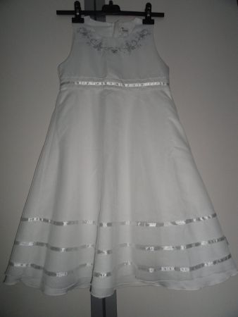 SEHR SCHÖNES FESTKLEID GR. 146 ***