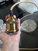 Vinrage Retro Aluminium E27 Fassung