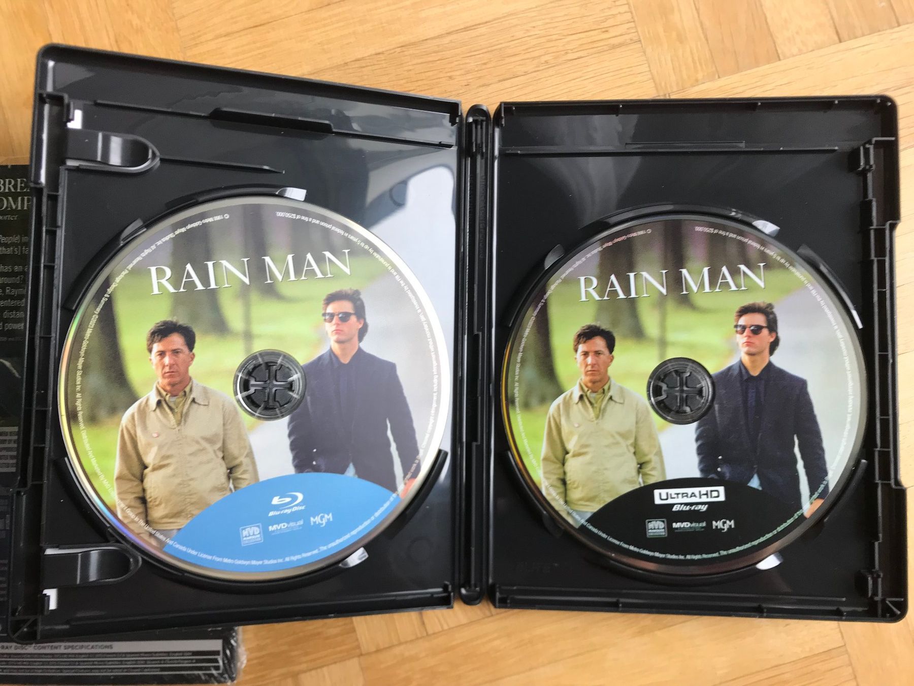 Alle DVDs: Rain Man - mit Slipcover - 4K UHD + Blu-ray – Neu (gemäss Beschreibung) aus Zürich von Malcom 1
