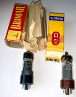 2 Röhren / Radioröhren PL36 (Endstufe) NOS, Philips & BRIMAR