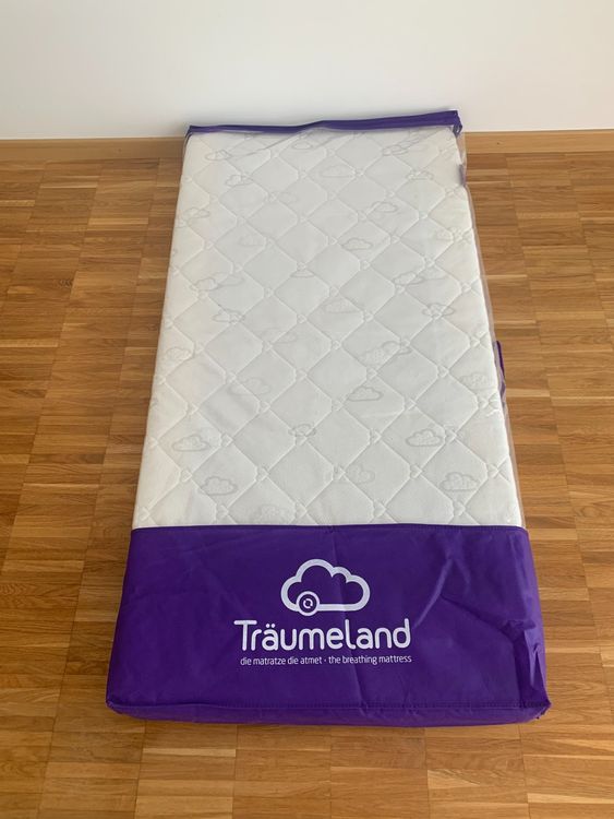 Matelas Enfant Et Ado Träumeland Snooze Pays - Tencel Et Polyester, Housse Lavable 60°C - Pour 3 à 15 Ans - 3