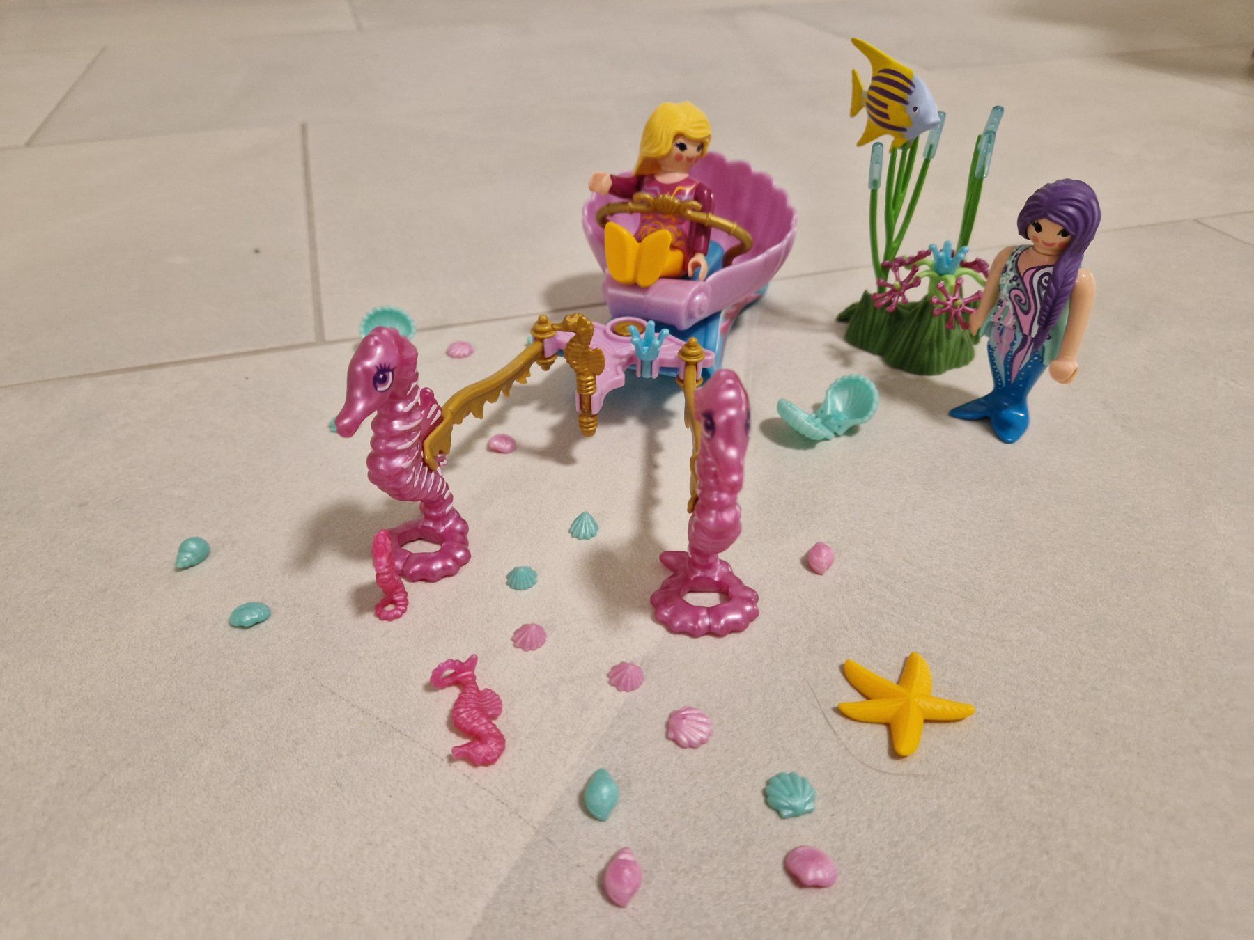 Playmobil Giocattoli: Playmobil Seepferdchen Kutsche – Usato da Winkel venduto da Moizi