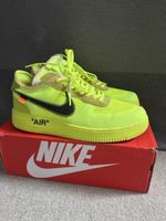 Nike Air Force 1 x Off-White „Volt“ – Original – Gr. 45