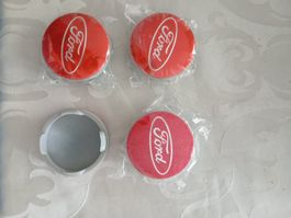 Autoaufkleber Ford 4 Stück 54mm Felgendeckel Logo Radkappe