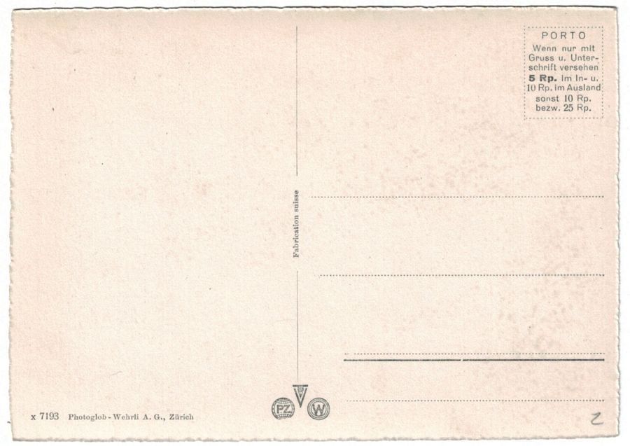 Ansichtskarten: Locarno con Monti, verso 1950 – Gebraucht aus Frauenfeld von POML 1