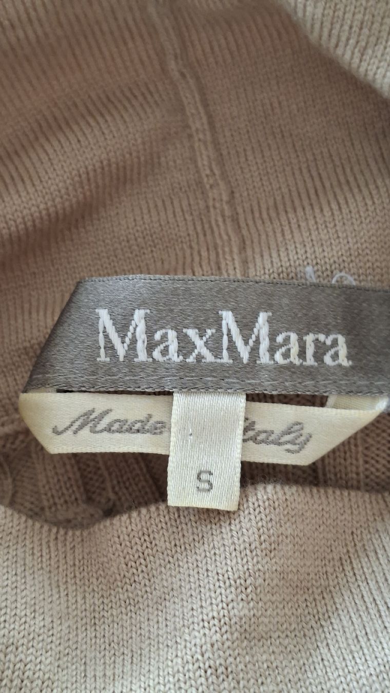 Max Mara Pulls & Sweat-shirts: Rollkragenpullover MaxMara beige Grösse S Wolle – D'occasion à Kriens par Wolly85 2