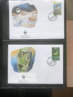 WWF Liechtenstein 1989 Satz bedrohte Tierarten Ersttagsbrief
