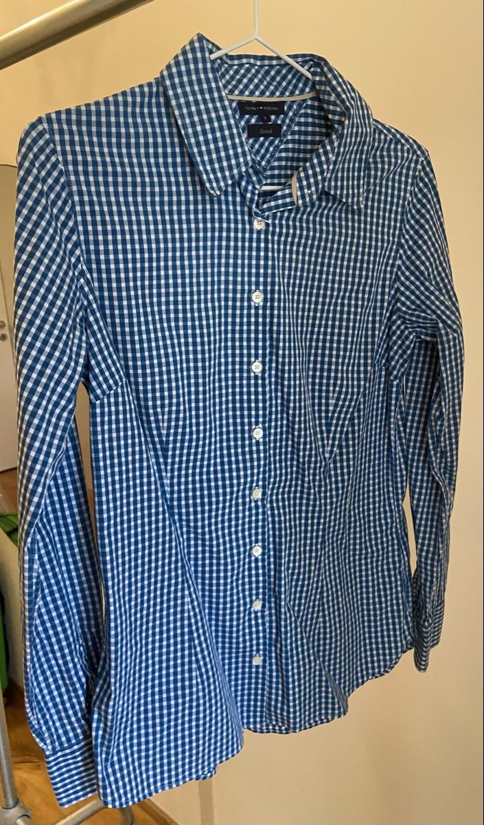 Tommy Hilfiger Camicette:  Bluse kariert blau weiss   – Usato da Baden venduto da Sarahhedwig 1