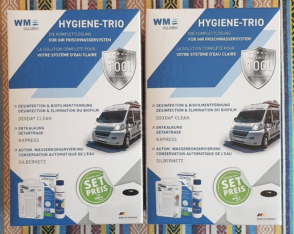 Tränken & Tröge: 2 Stk. Camper Wassertank Hygiene  – Gebraucht aus Sempach von Seepferdli40