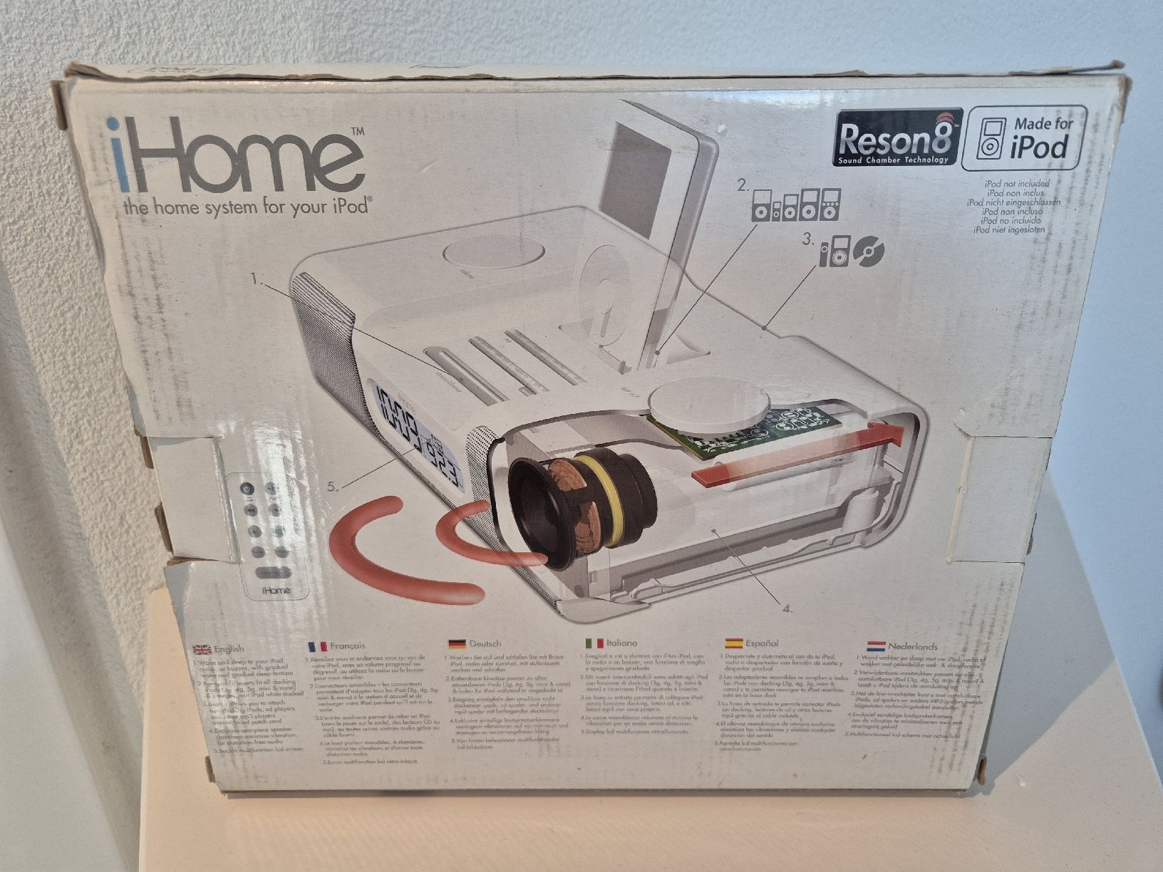 Radio: iHome IH5R weiss (originalverpackt) – Nuovo (secondo la descrizione) da Hefenhofen venduto da GSC99 4