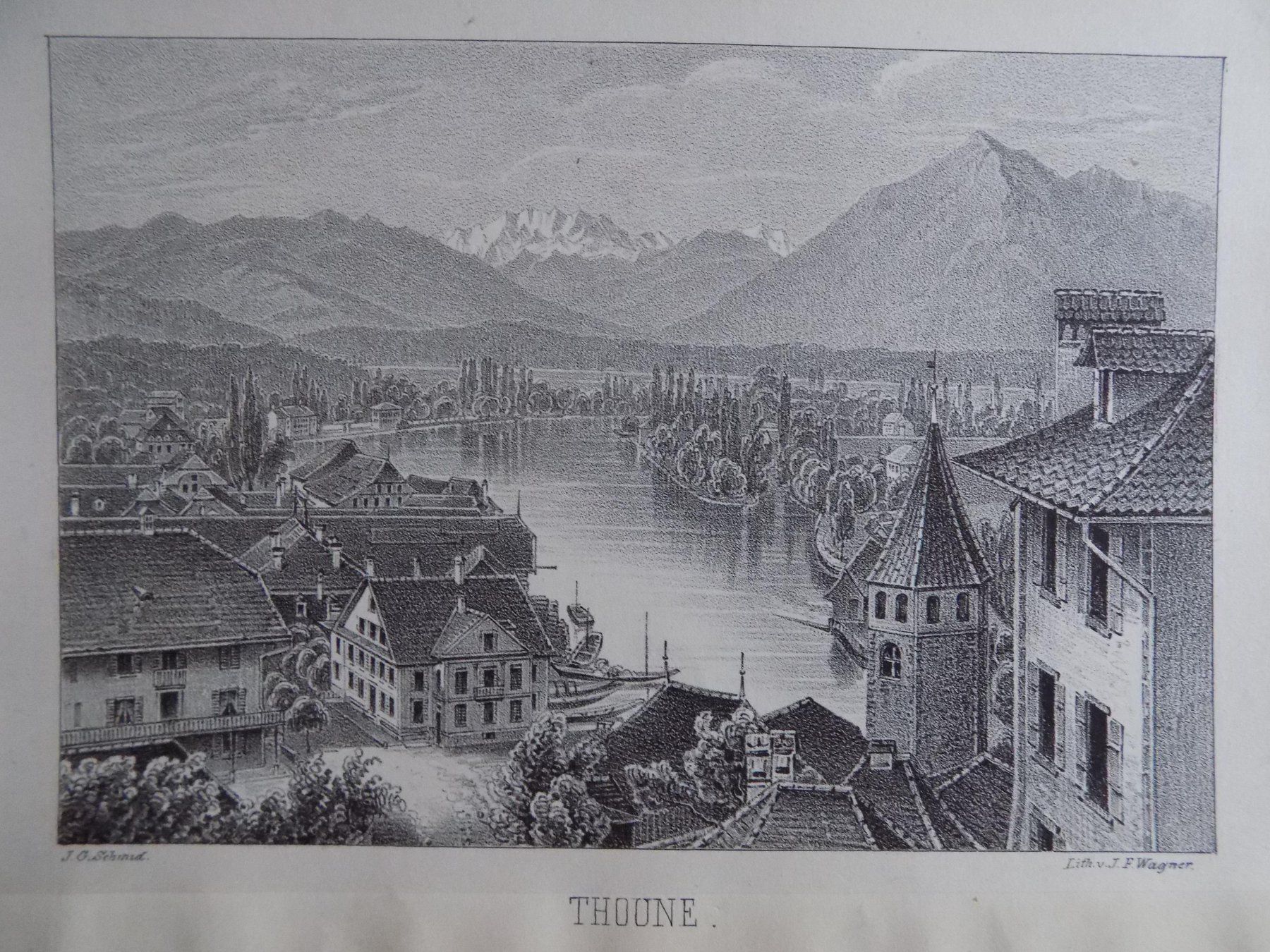 Stiche: Thun Lithographie – Gebraucht aus Risch von Antikfee 4
