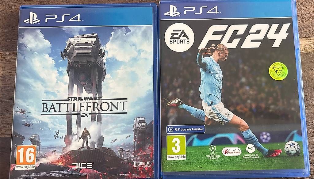 Giochi: FC24 + Star Wars Battlefront PS4 – Usato da Basel venduto da dan_528r