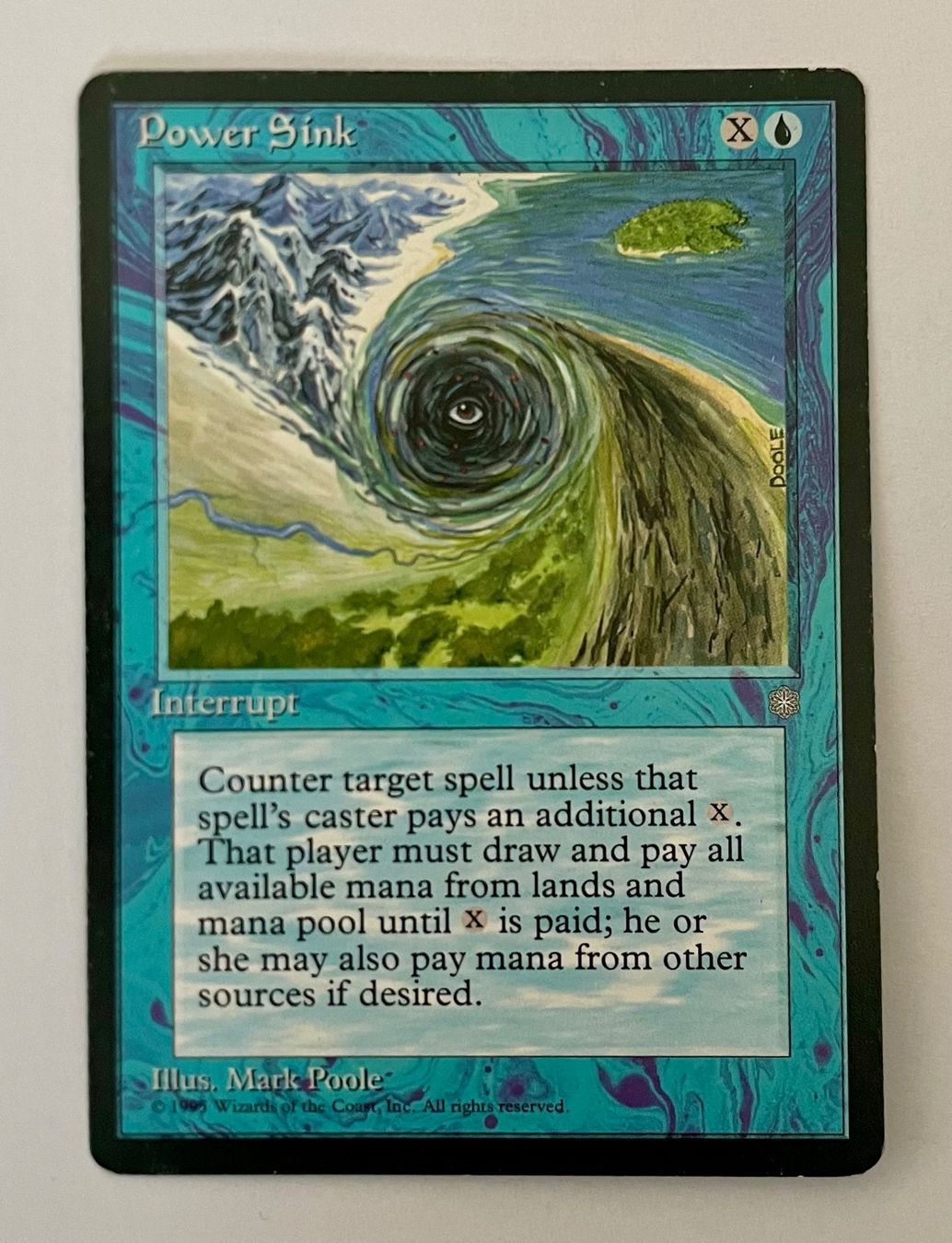 Cartoline: MTG - Power Sink – Usato da Zürich venduto da T_H_O_M_A_S