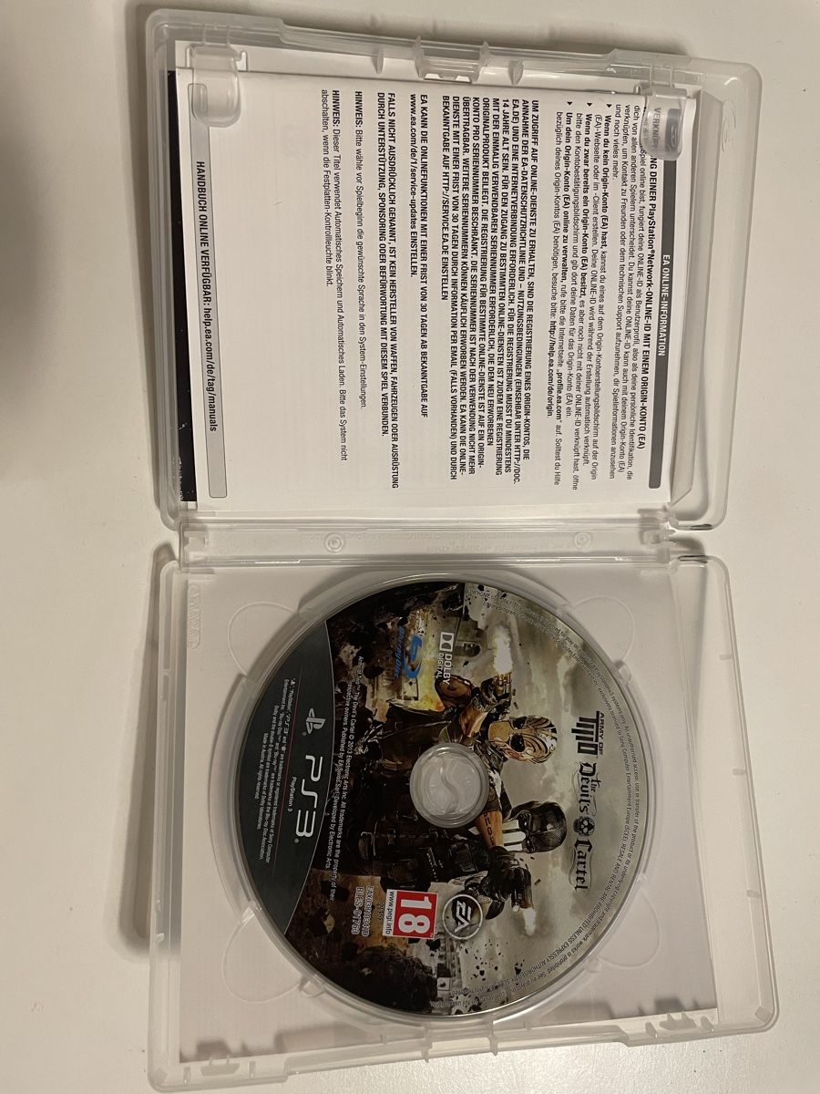 Sony Spiele: Army of Two The Devils Cartel / PS3 – Gebraucht aus Zürich von Bomboo 2