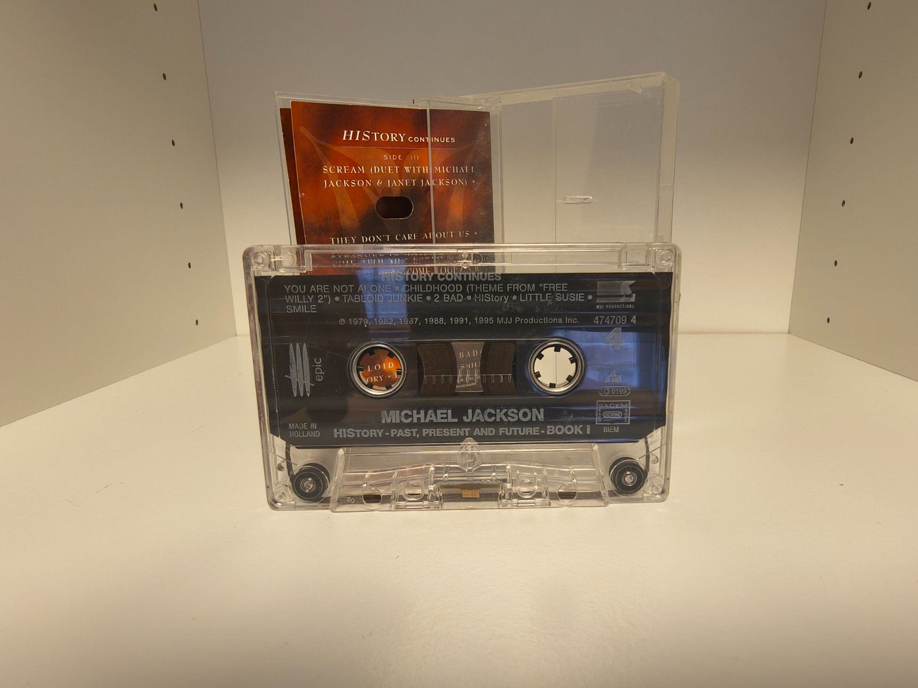 Musicassette: Michael Jackson HIStory Past Present And Future Book I – Usato da Schaffhausen venduto da thugNme 2