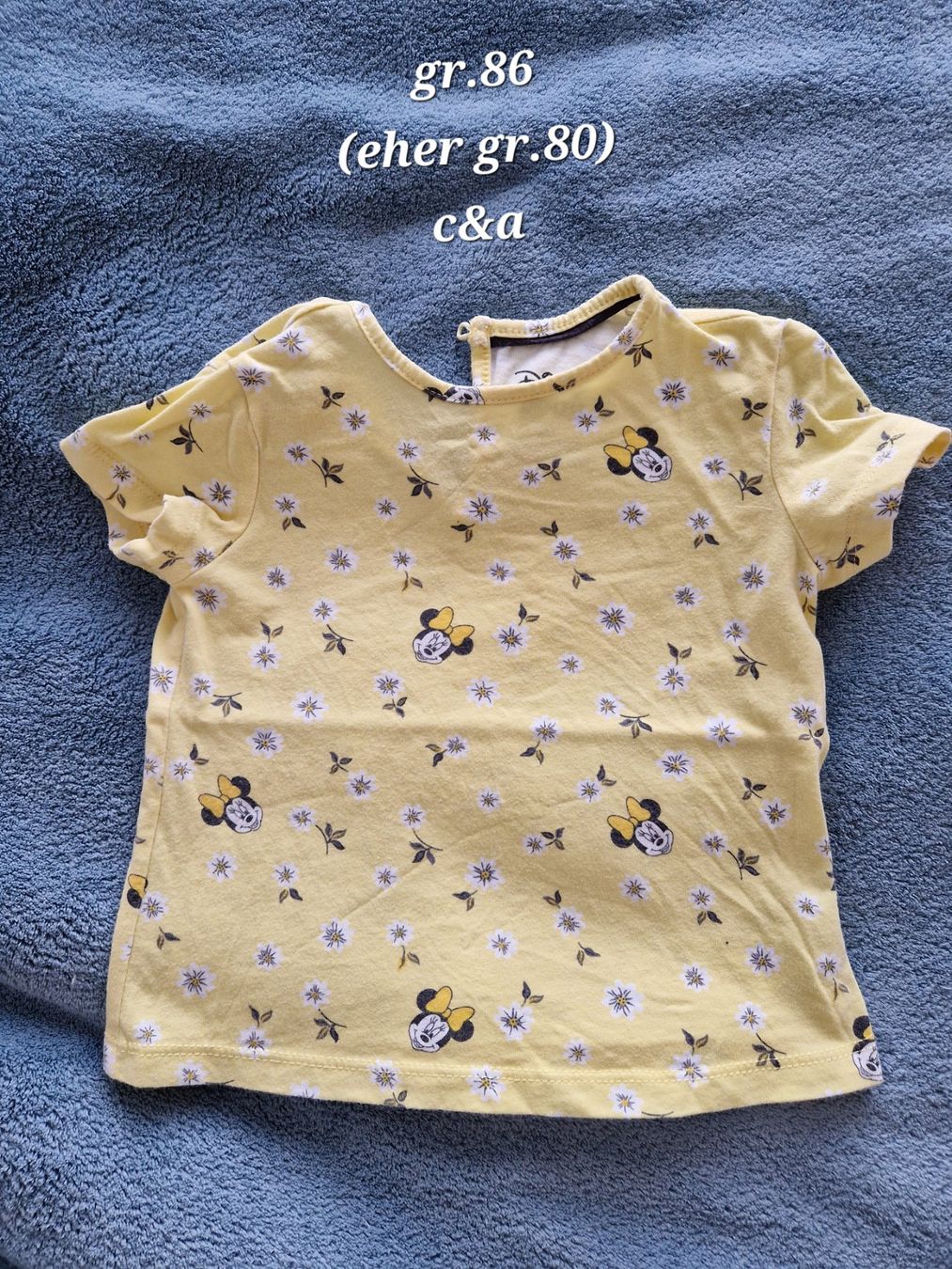 C&A Camicette, T-shirt & Top: Kurzarm Shirt grösse 80 Minnie Mouse – Usato da Heimberg venduto da Eleanor20