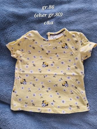Kurzarm Shirt grösse 80 Minnie Mouse