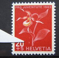 ABART PRO JUVENTUTE 1943 : HELLE PÜNKTE