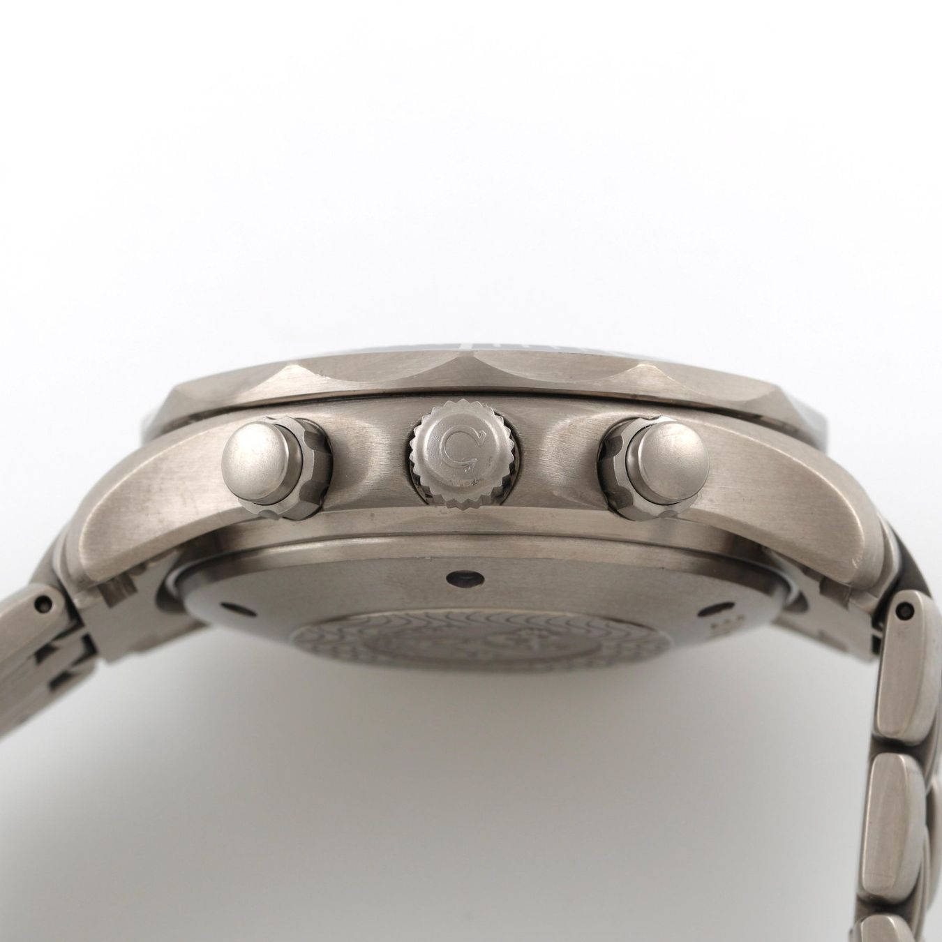 Omega Orologi: Omega Seamaster Diver Chronograph Titanium 2298.80 Full Set – Usato da Morges venduto da 24time 2