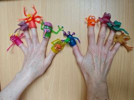 Fingerpuppen Monster