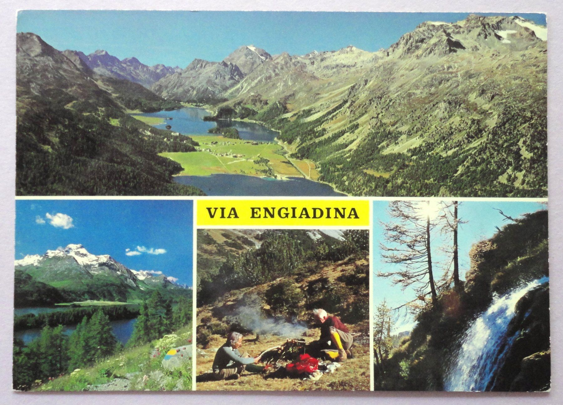 Cartoline postali: Via Engiadina – Usato da Fétigny venduto da Billy2miny