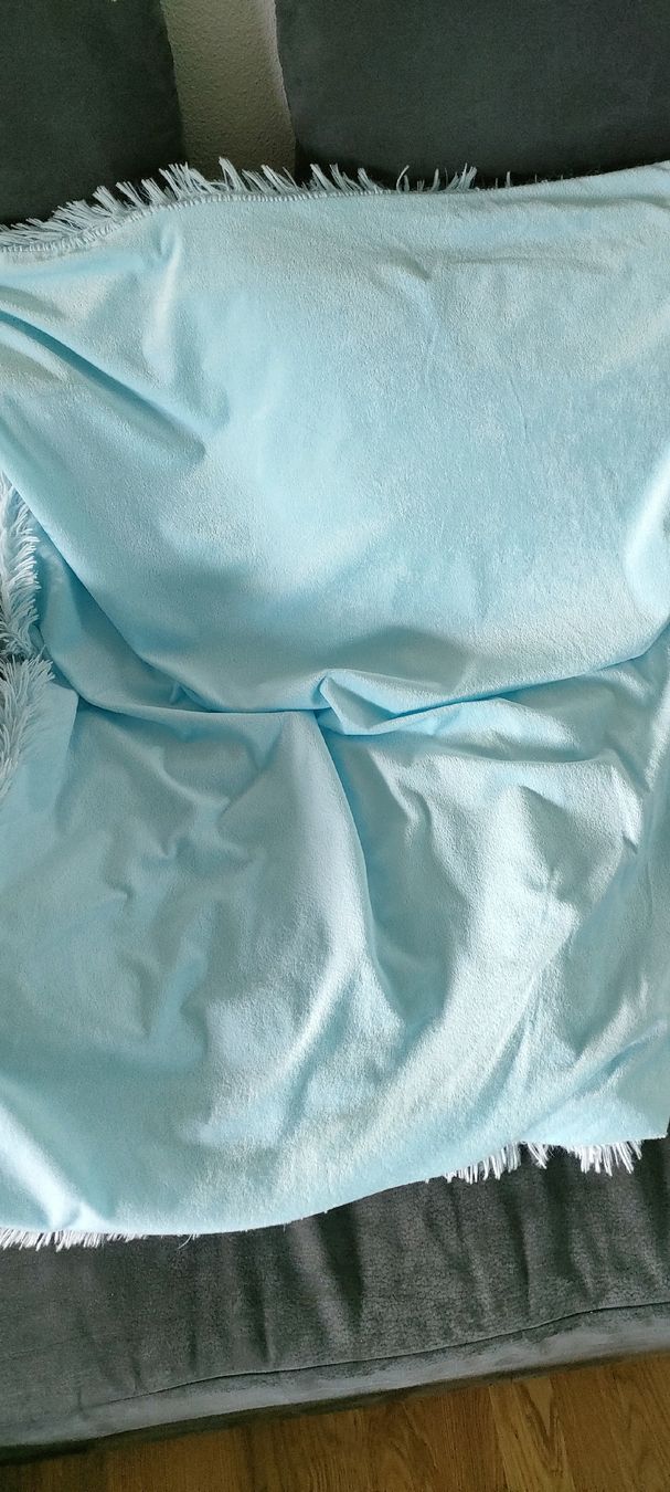 Coperte: 3er Set Überdecken - kuschelige Decken türkis – Usato da Muri AG venduto da Mupuputs 5